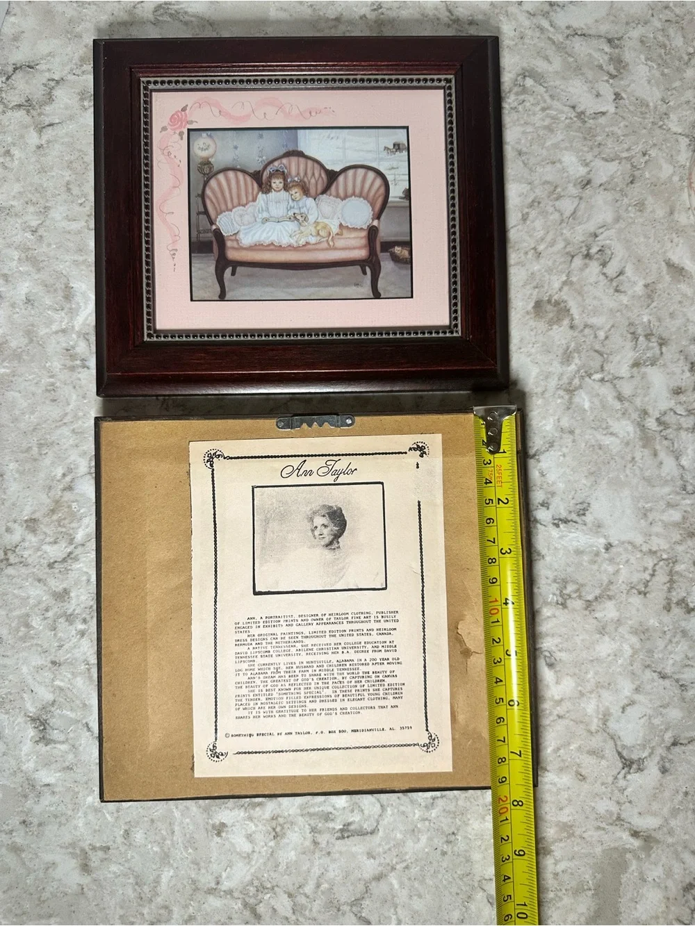 Set of 2 prints by Ann Taylor